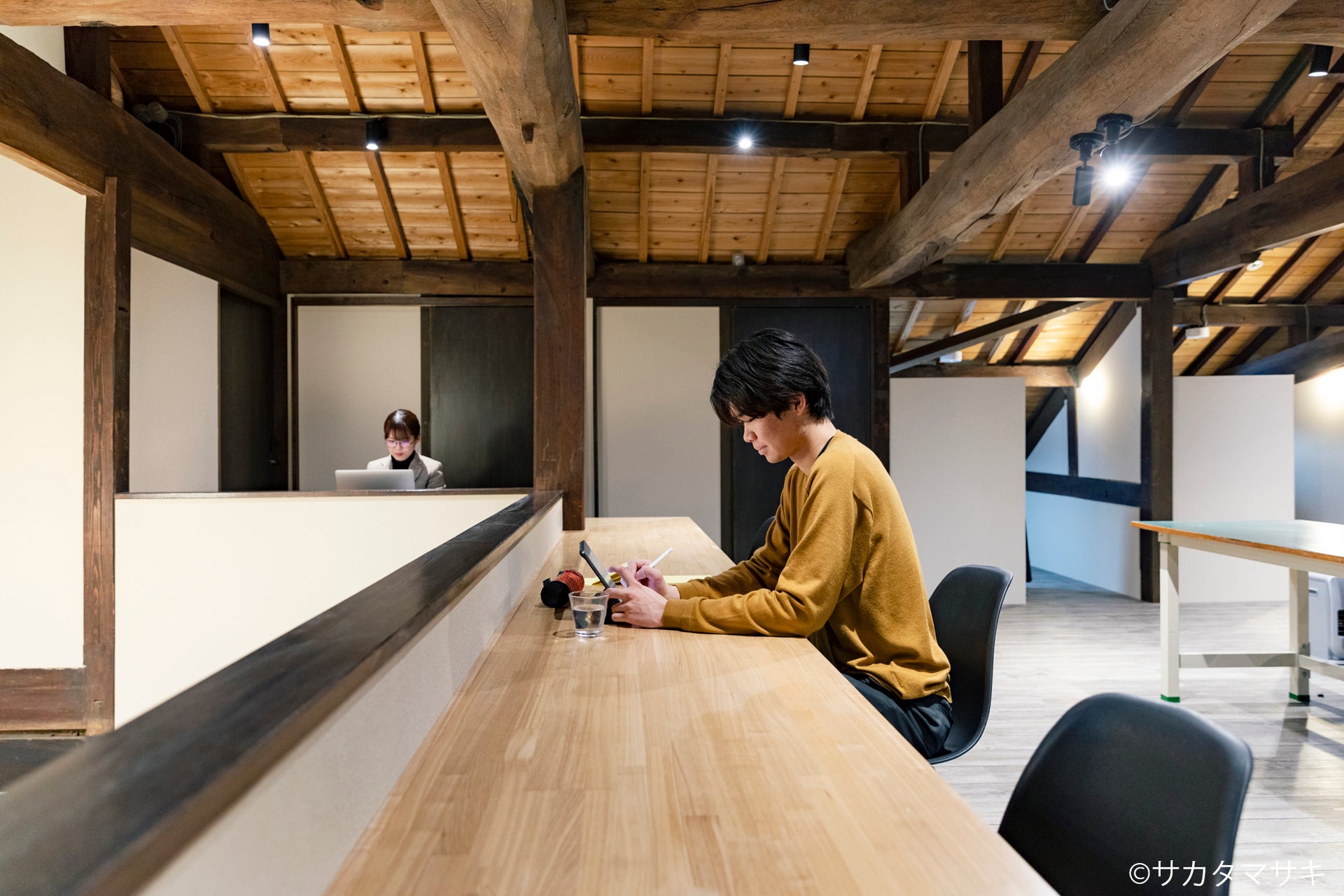 長崎県島原市中心市街地「万町アーケード」にある元綿問屋旧堀部家住宅をワーケーション施設にコンバージョンするプロジェクト 水脈 mio